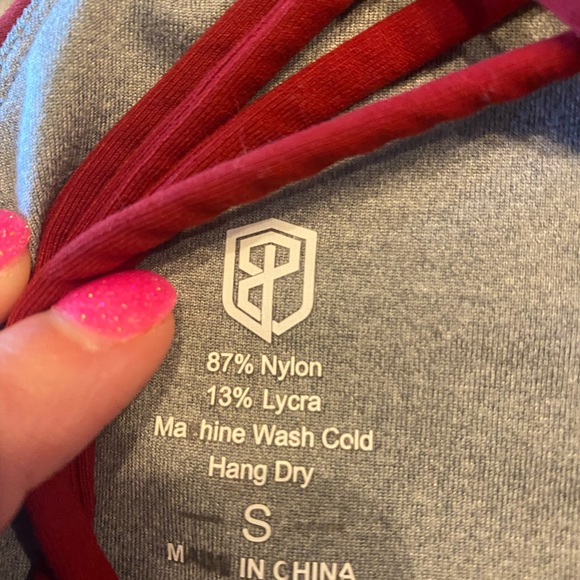 Red Born Primitive Vitality Sports Bra - Picture 3 of 7